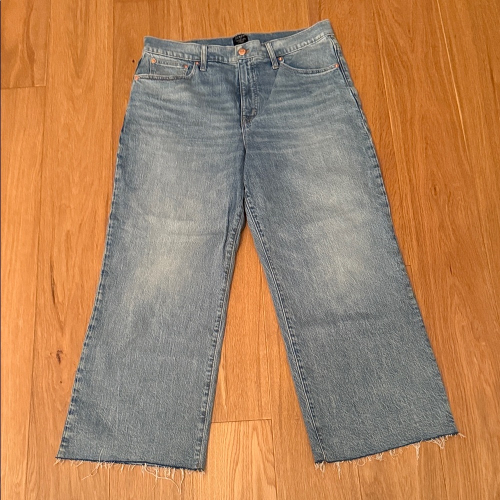J. Crew Light Blue Cropped Women's Jeans